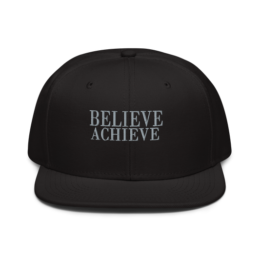 Believe Achieve Mind Over Matter Snapback